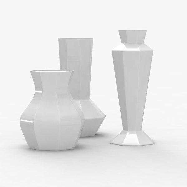 3D модель Современная ваза 012 - TurboSquid 920871
