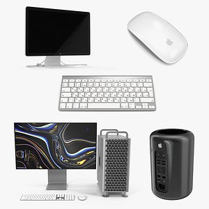 Apple Mac Pro Old and New Collection