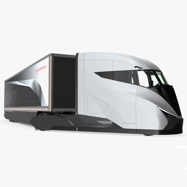 3D модель Kenworth SuperTruck 2, оснащенный для Maya - TurboSquid 2315063