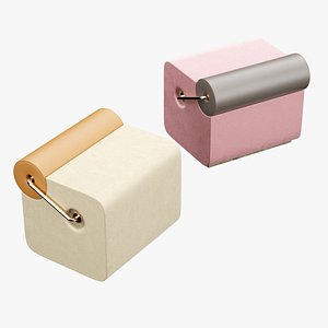 Pouf rollins stool from Mezzo collection