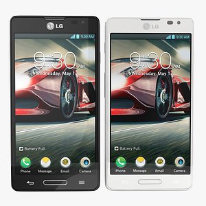 LG Optimus F7 Black and White