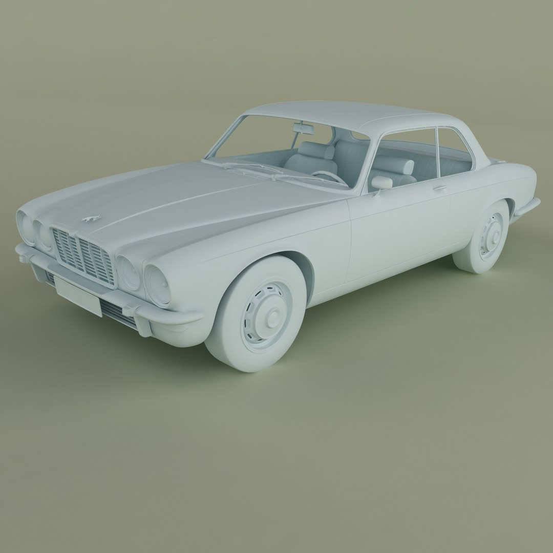 1975 Xj6c Coupe 3D Model - TurboSquid 1417528