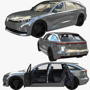 3D Electric Station Wagon