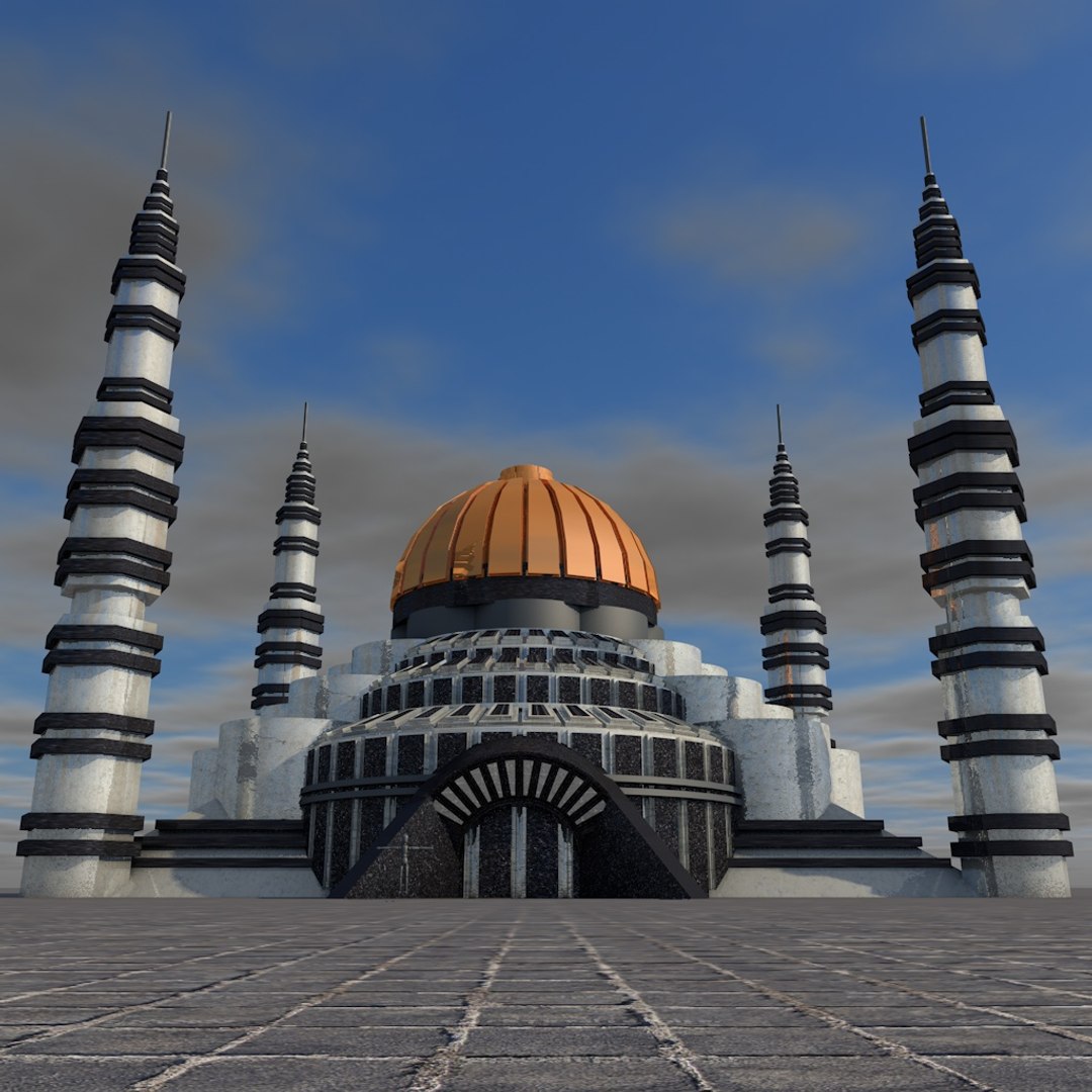 Mosque 3d Model