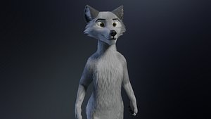 Chris Anthro Wolf 3D