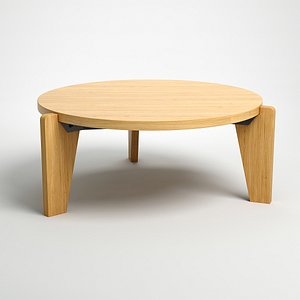 jean bas coffee table 3d model
