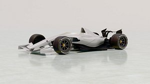 2022 Dallara IR-01 3D model