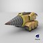 Fantasy Mobile Drill Vehicle PBR