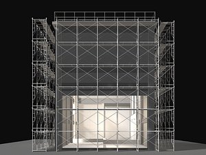 3D model Industrial construction scene 25i13