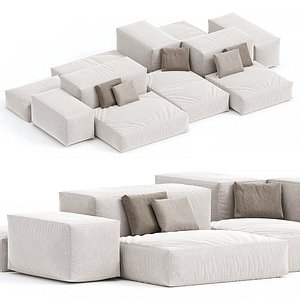 sofa 343 3D model