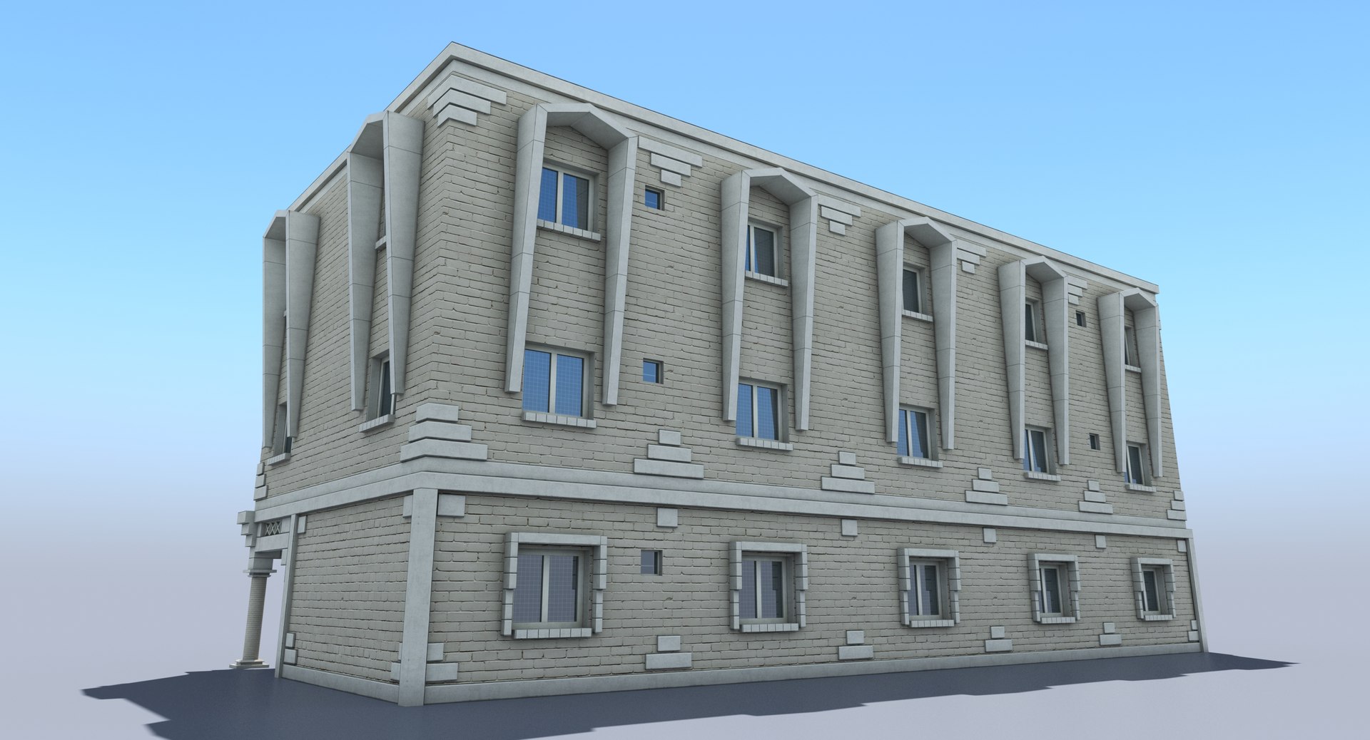 3D Model Store Building U - TurboSquid 1181984