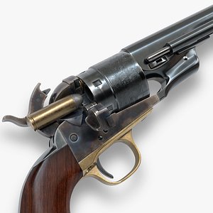 Colt M1860 Army Richards Second Model Conversion 3D model