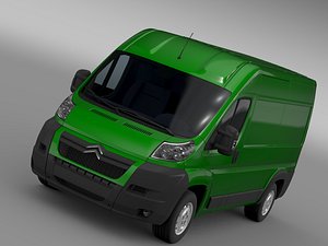 3d citroen relay van l2h2