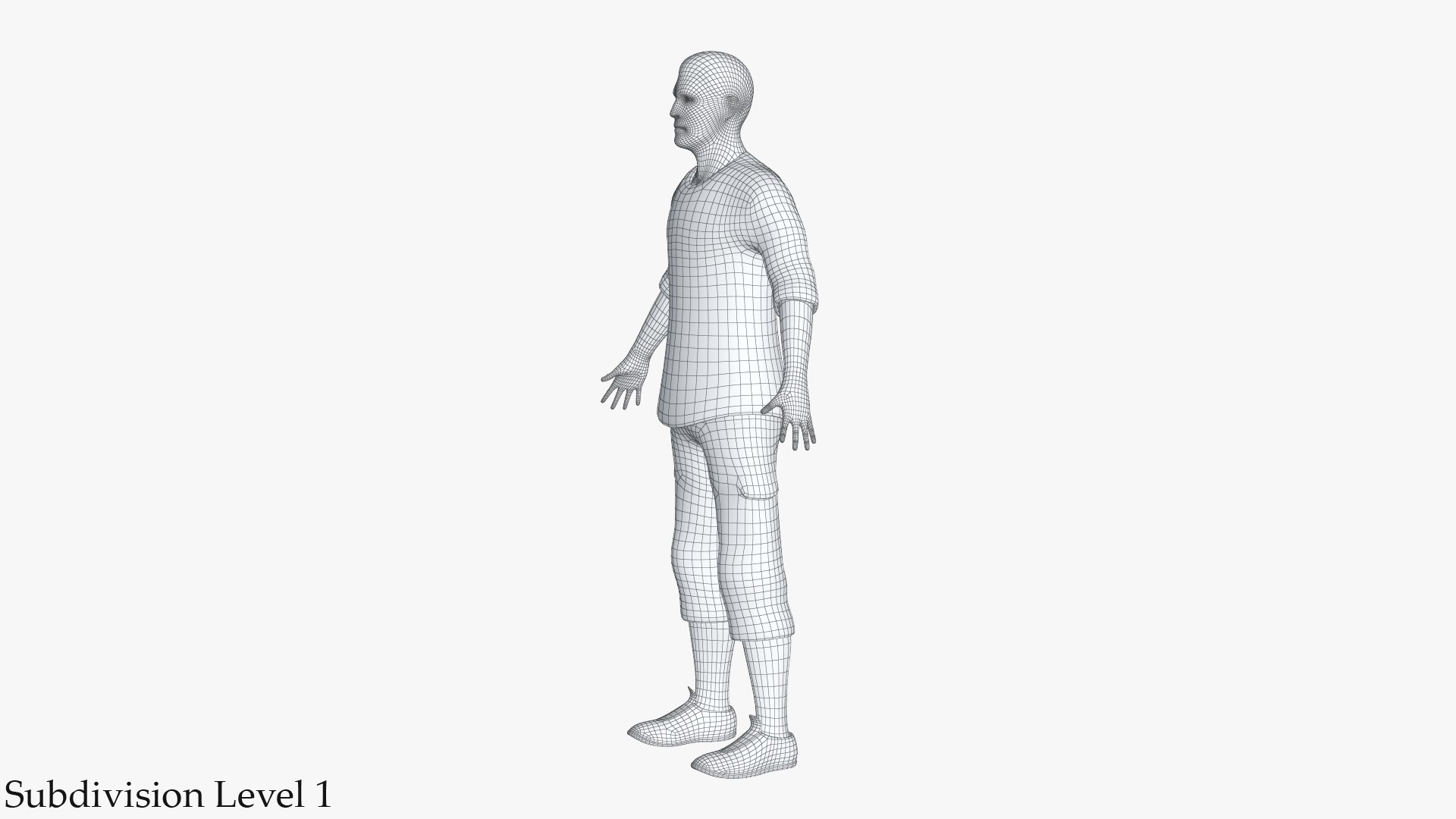 3D Casual Man Rigged Biped - TurboSquid 1436814