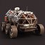 3D Mars Rover-Blender