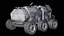 3D Mars Rover-Blender