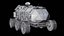 3D Mars Rover-Blender