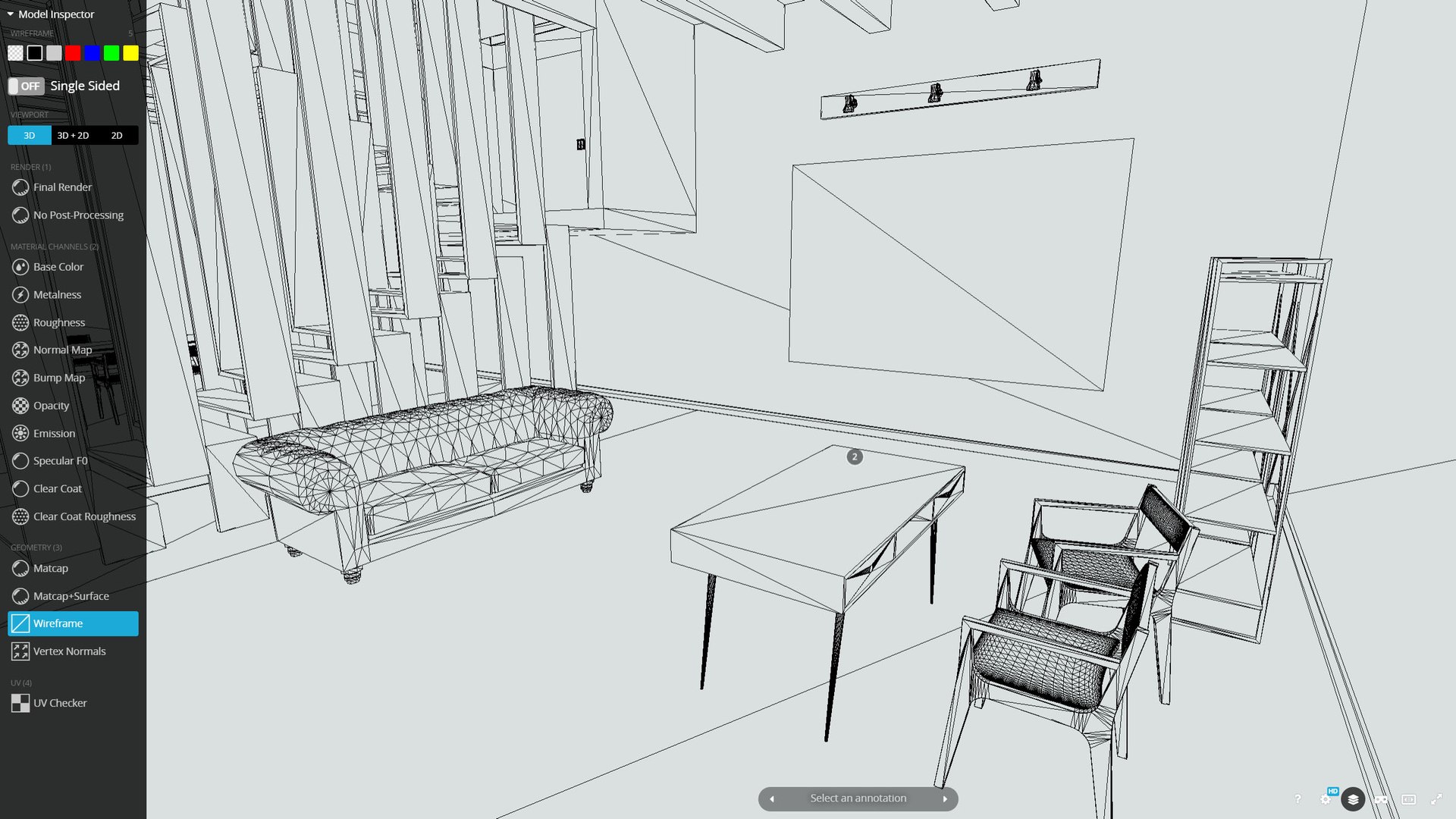 3D G0031 VR Virtual-Reality 2 Level Art Gallery - TurboSquid 2285561