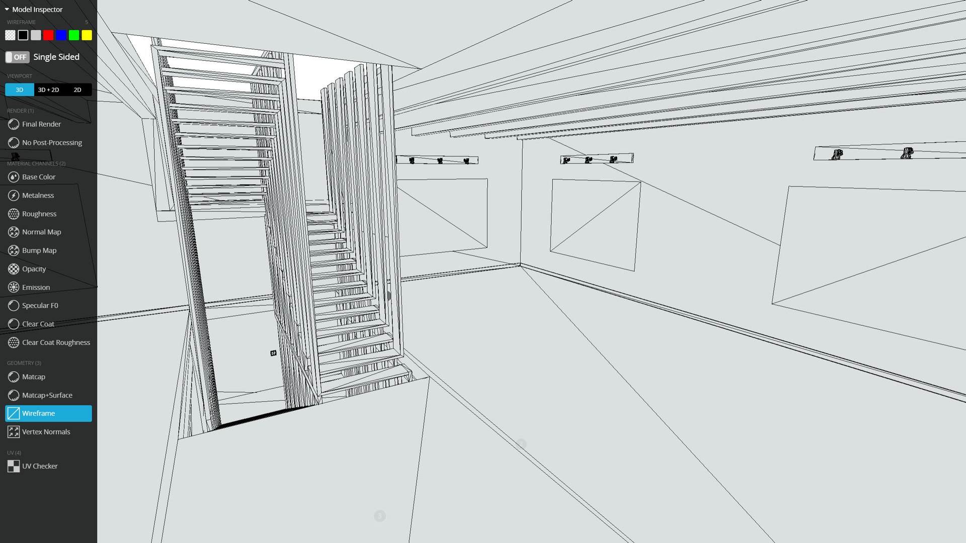 3D G0031 VR Virtual-Reality 2 Level Art Gallery - TurboSquid 2285561