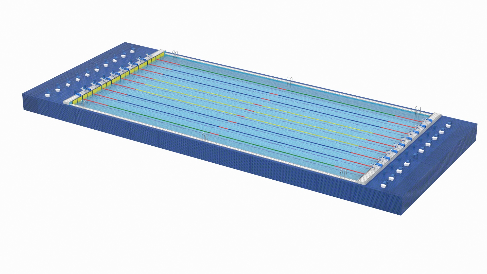 Competition Pool Model - TurboSquid 1511488