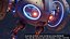 Robot de drone SciFi en vol stationnaire