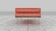 Juego completo Knoll Orange Leather Barcelona