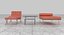 Juego completo Knoll Orange Leather Barcelona