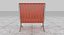 Juego completo Knoll Orange Leather Barcelona
