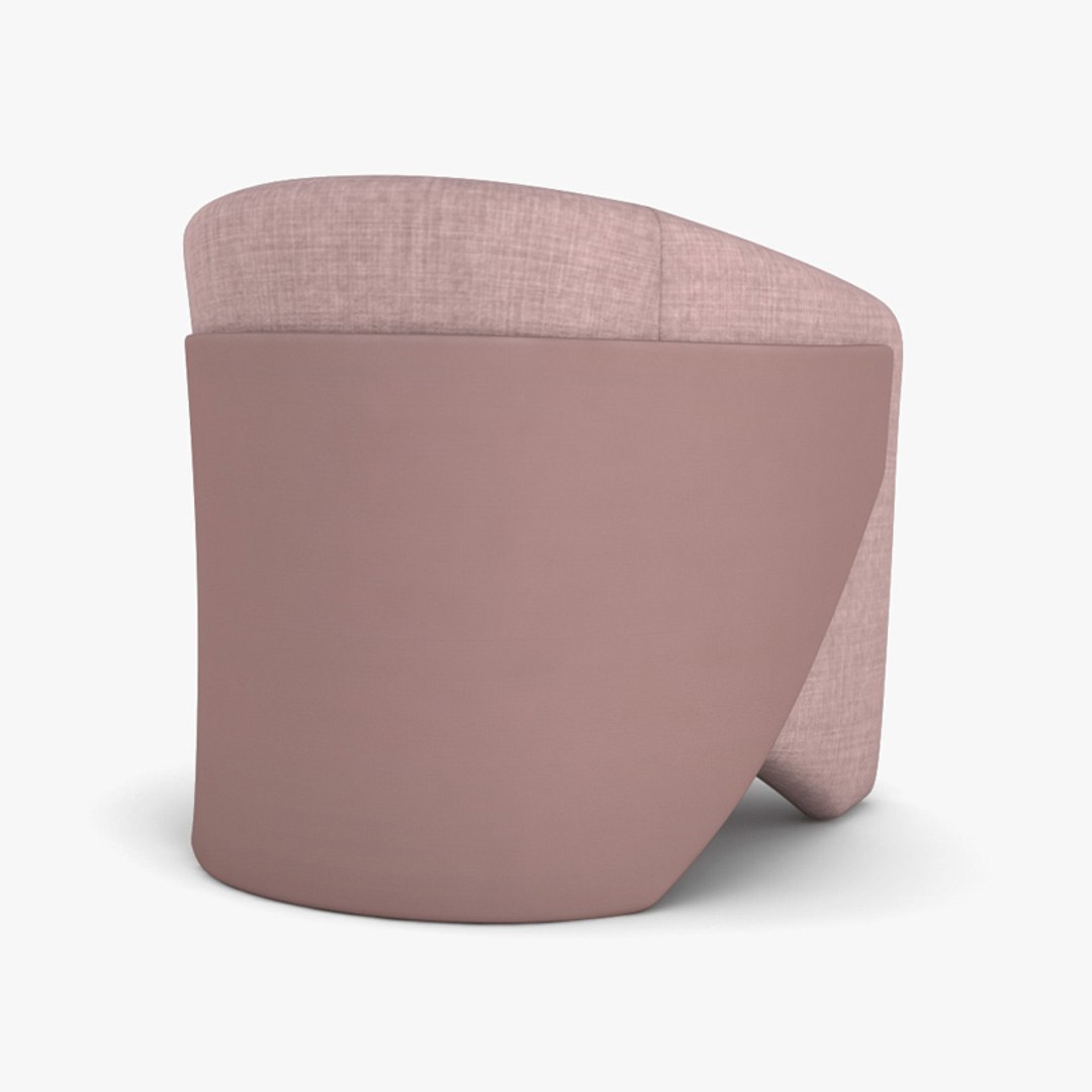 West Elm Thea Chair 3D TurboSquid 1935176