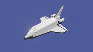 3D buran spaceship 3d modeling model