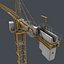 tower crane potain mc 3D model