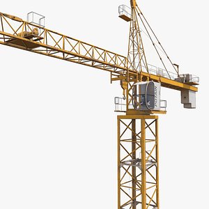 tower crane potain mc 3D model