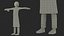 3D model Big Rigged Low Poly Characters Collection for Maya