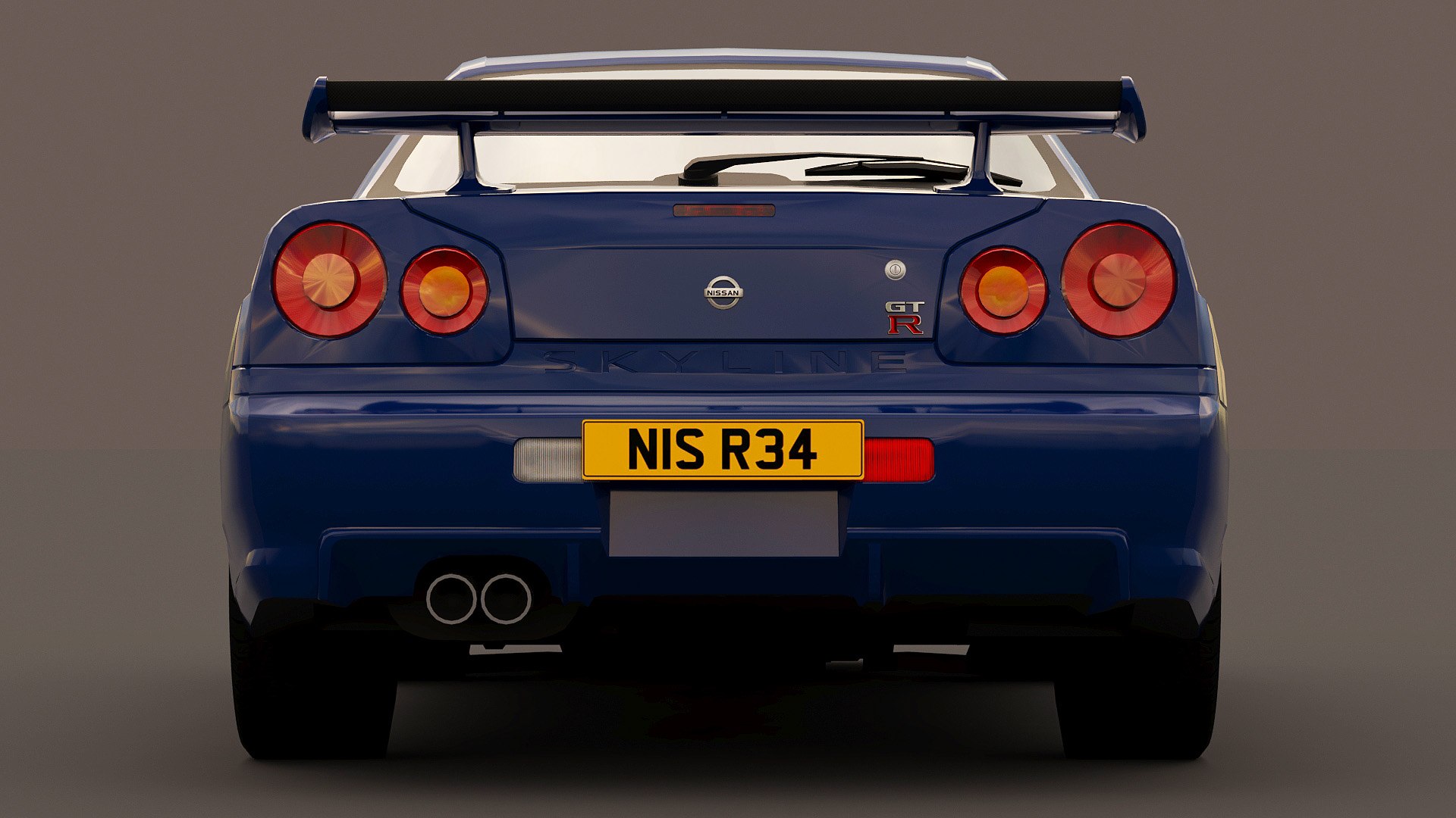 3D Model Nissan Skyline R34 Gt-r 2002 - TurboSquid 2217156