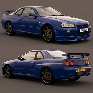 nissan skyline r34 gt-r 2002
