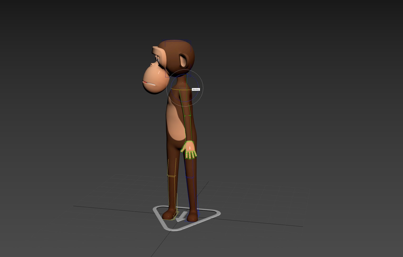 Character174 Rigged Monkey 3D - TurboSquid 1881192
