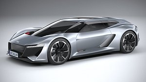 3D audi pb18 e-tron