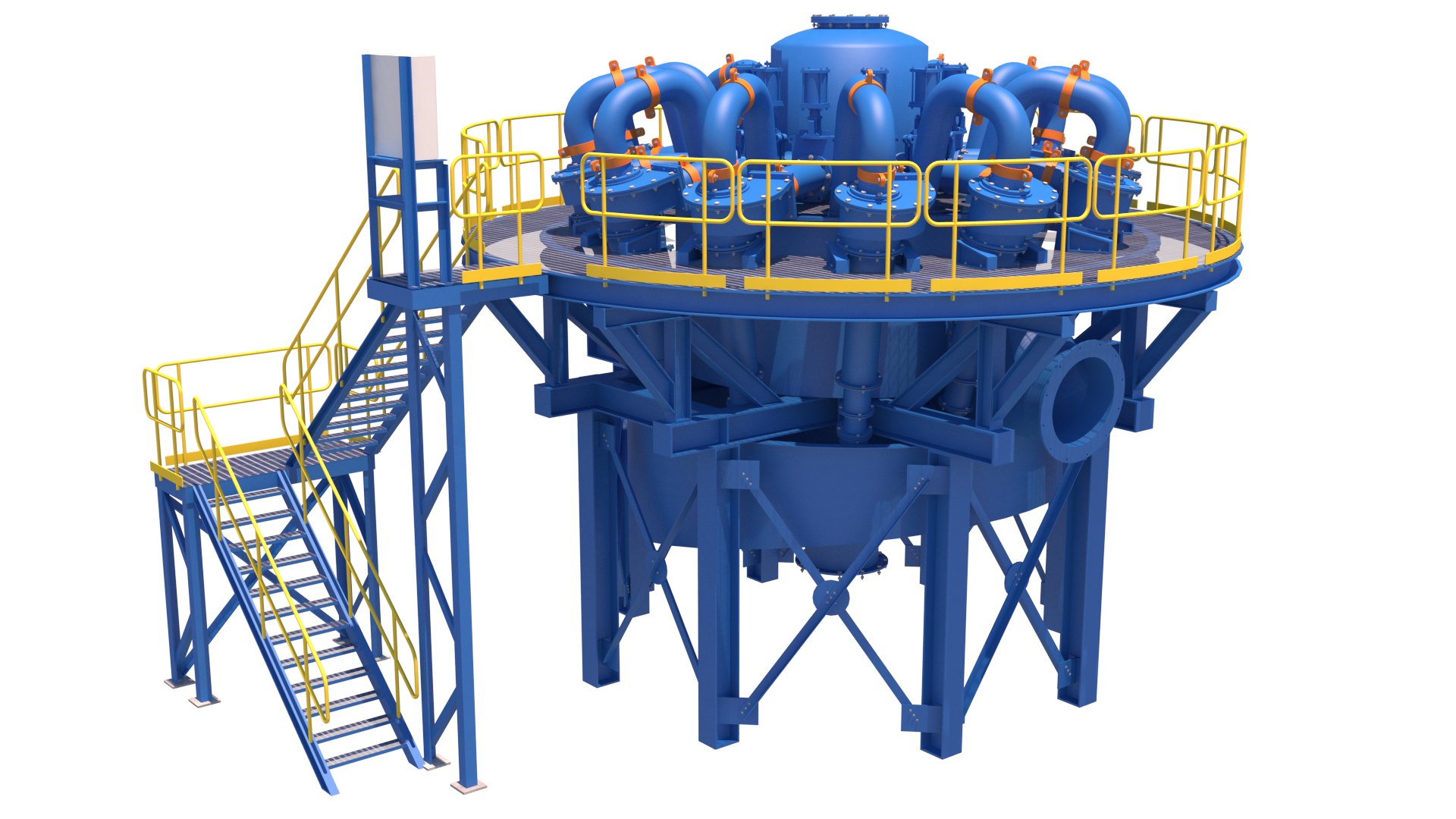 Hidrociclones 3D model TurboSquid 1837466