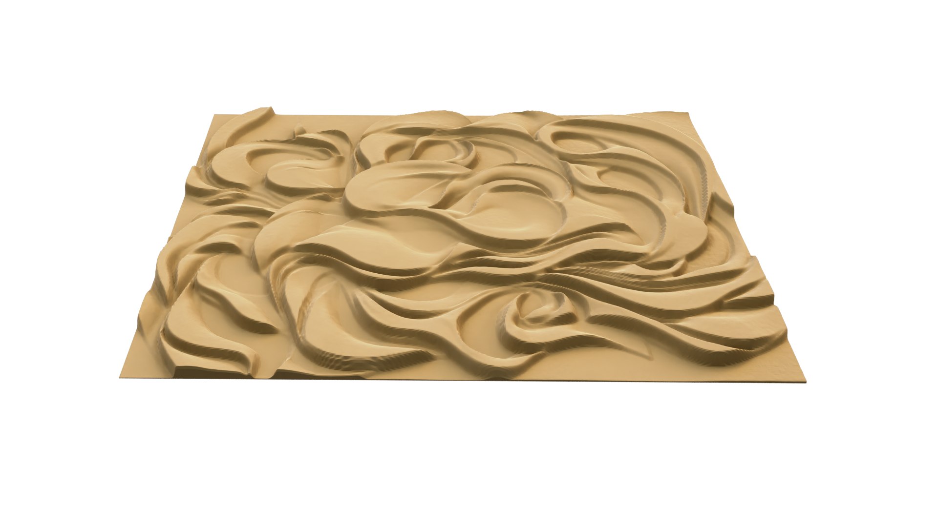 Modern Panel Wall Decor Set Wall Relief Mural CNC 82 TurboSquid 2294802