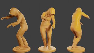 3D Conflict Scene Figurine Print ESFP1 001