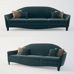 3D sofa heritage cortes model