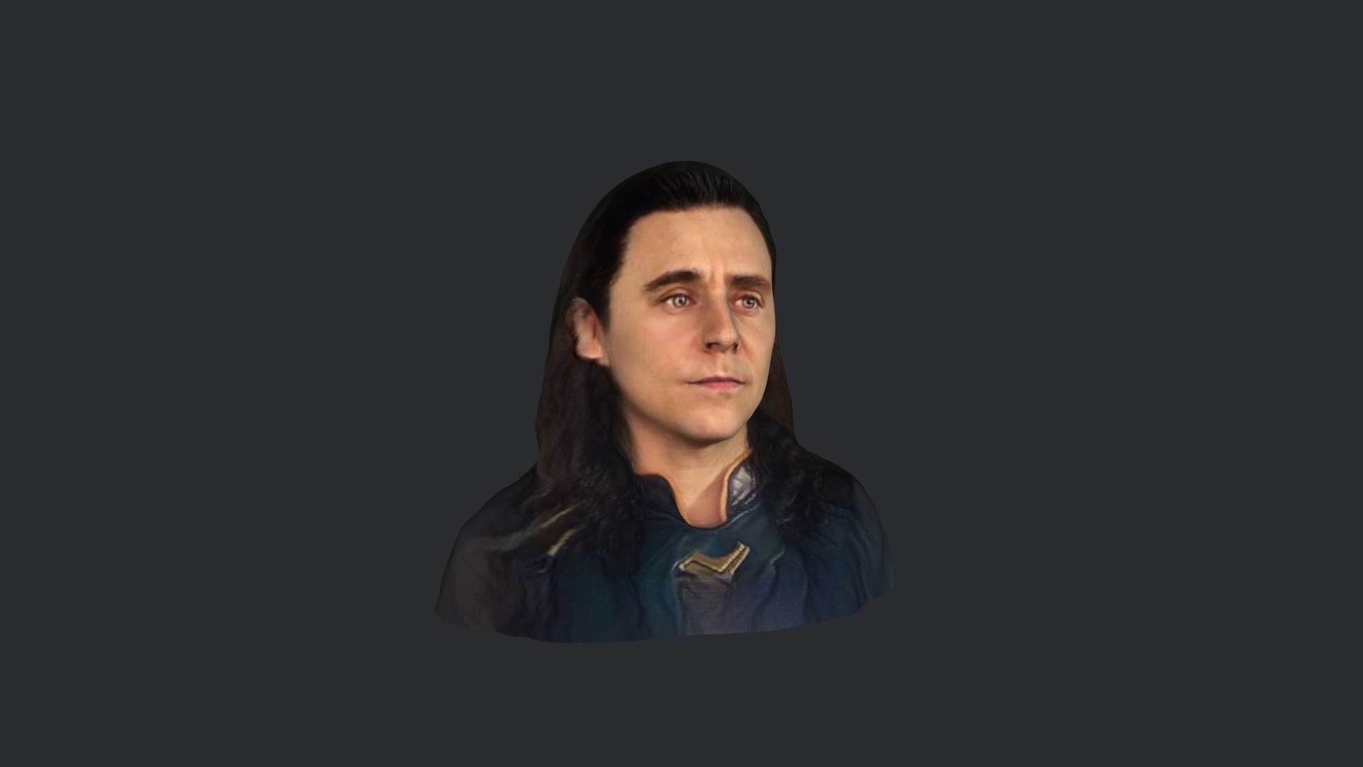 Loki- Realistic Bust Head Ready 3d Model Model - TurboSquid 2234627