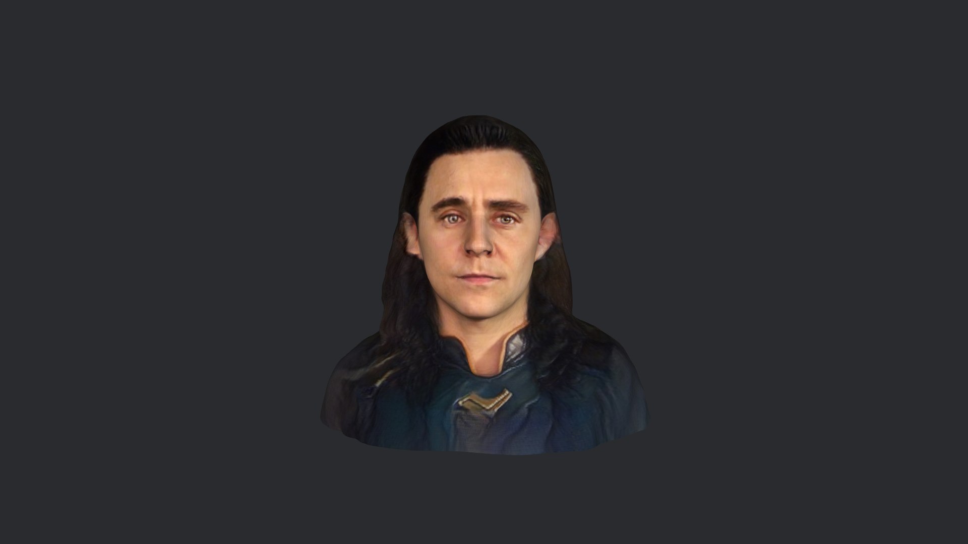 Loki- Realistic Bust Head Ready 3d Model Model - TurboSquid 2234627