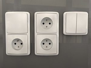 outlets switches c4d