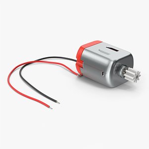 Red Toy Motor model