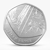 50 Pence Coin