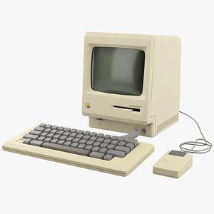 Macintosh 128K 3D model