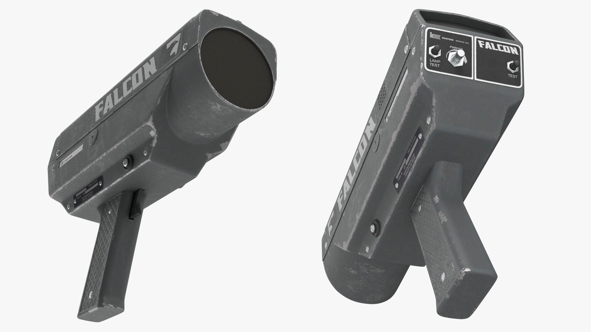 Radar Speed Gun Gray Model - TurboSquid 2151829