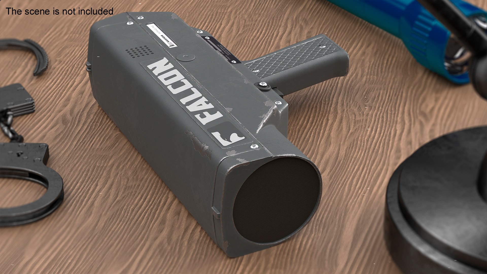 Radar Speed Gun Gray Model - TurboSquid 2151829