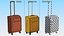 3D Suitcases Collection 4